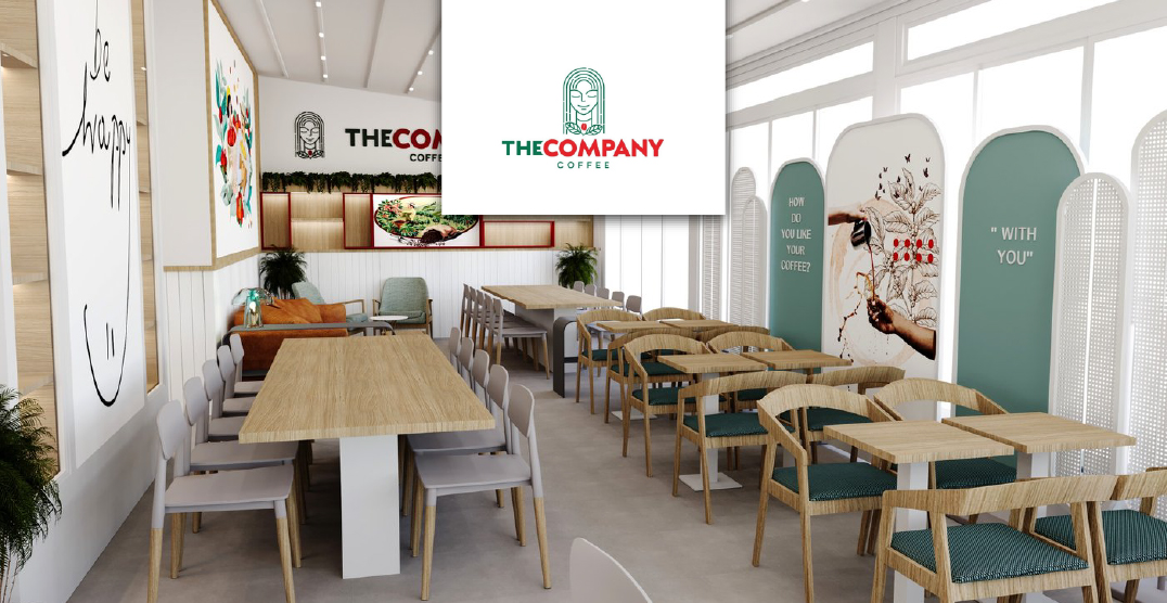 The Company Coffee — kafe iç mekânı