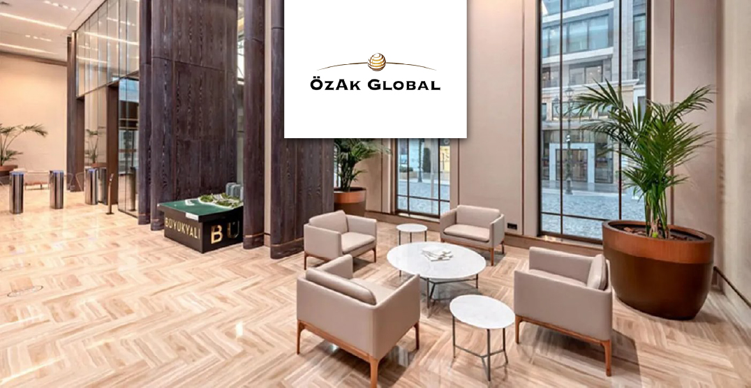 Özak Global Genel Merkez — lobi